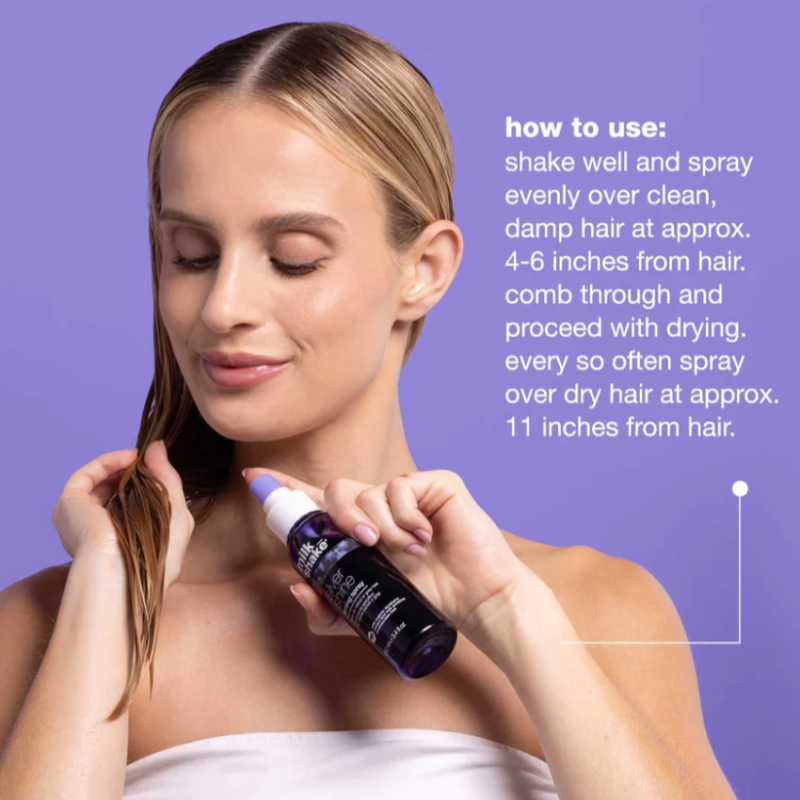 Спрей тонирующий для светлых волос Silver Shine Spray Milk Shake 100 мл 